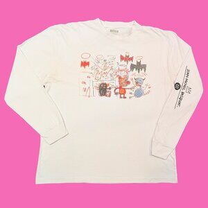 Jean-Michel Basquiat Long Sleeve Shirt Size XL